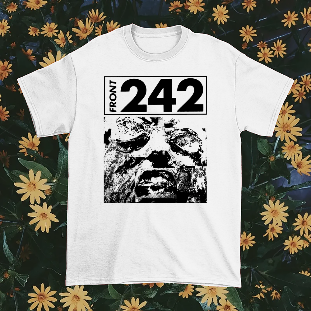 NEW Front 242 Band Album Music T Shirt S-5XL Heavy Cotton White C295