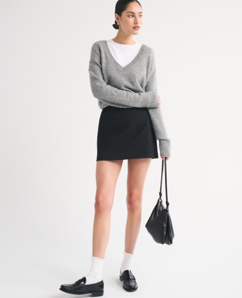Abercrombie & Fitch The A&F Scarlett Forme Mini Skirt/Skort