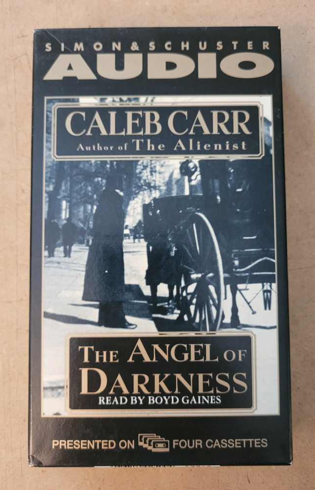 THE ANGEL OF DARKNESS (Dr. Laszlo Kreizler #2) by Caleb Carr (Audio Cassette)