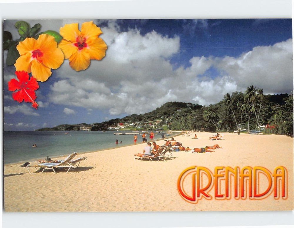 Postcard Grand Anse Beach St. George's Grenada