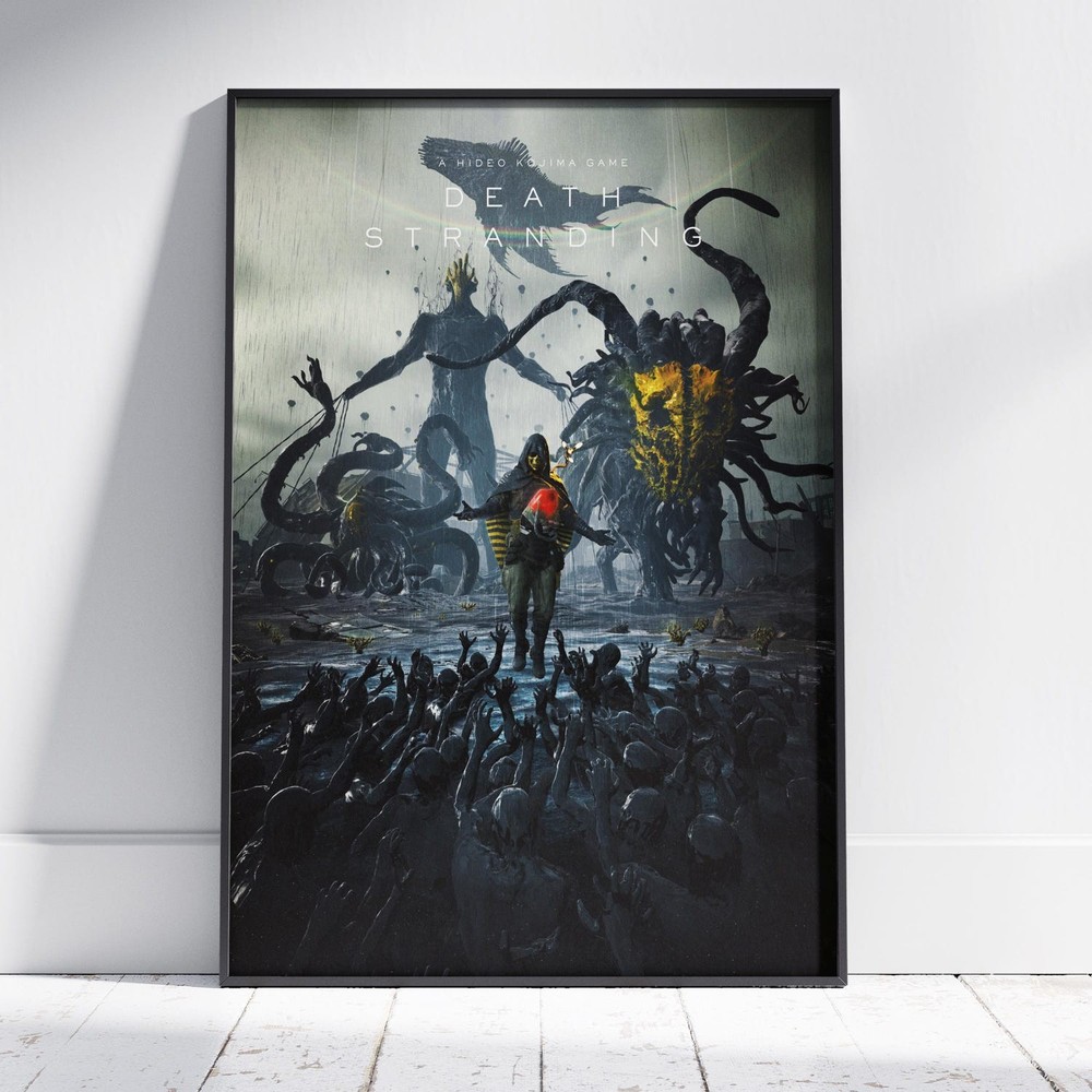 Death Stranding Poster | Higgs Monaghan Video Game Wall Art Print Gamer Gift