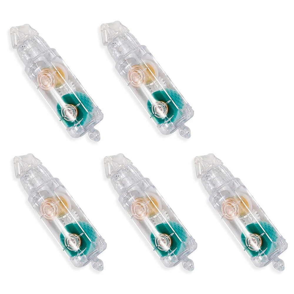 5 Pcs  Sided Tape Runner Refill 0.23 Inch X 16.40 Ft, Adhesive Tape Roller5788