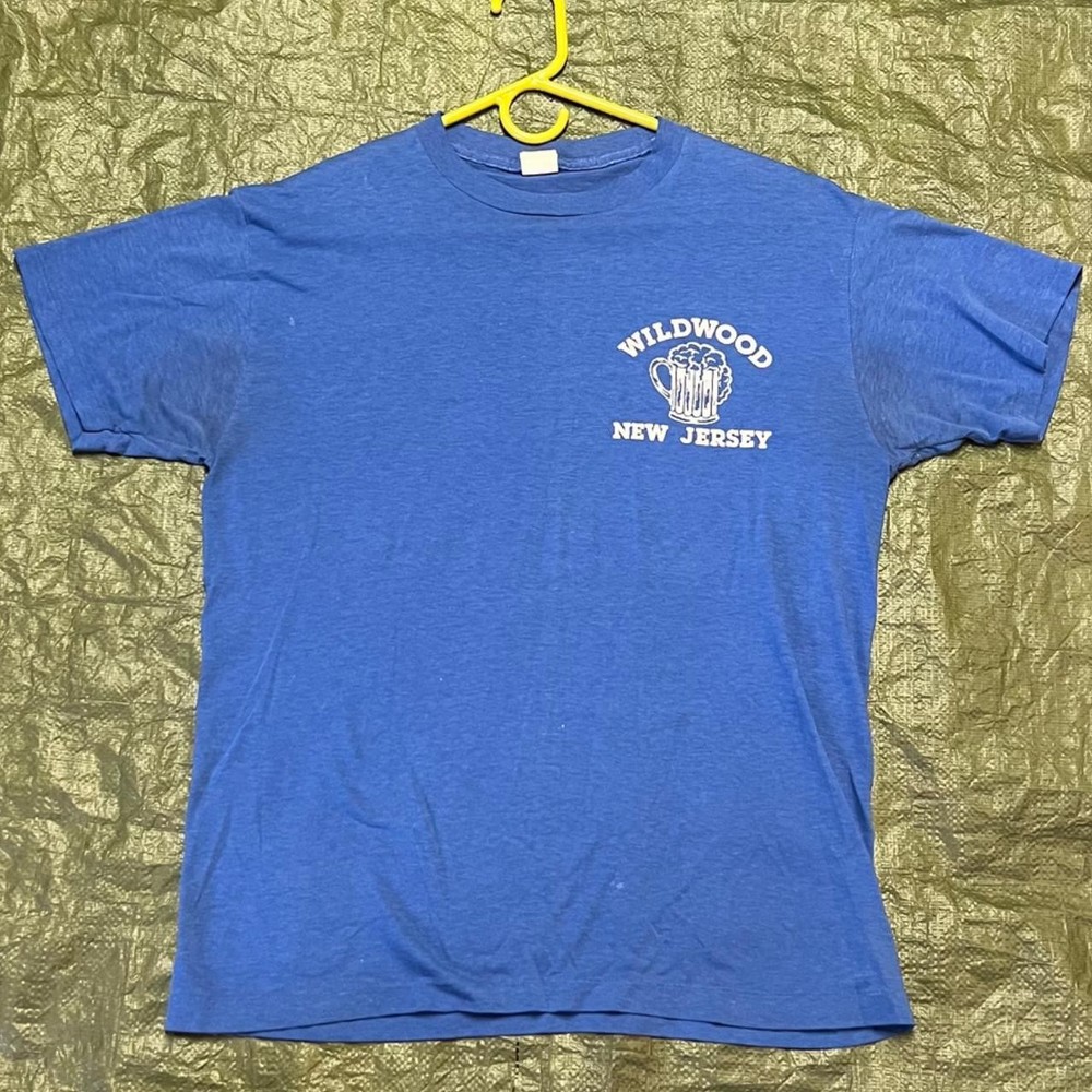 Vintage wildwood new jersey beer tee shirt 80's