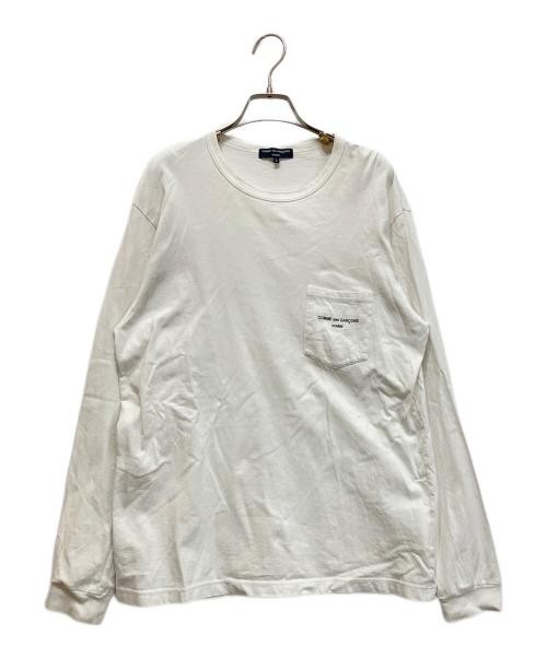 COMME des GARCONS HOMME                    Long-sleeved pocket cut and sew top H