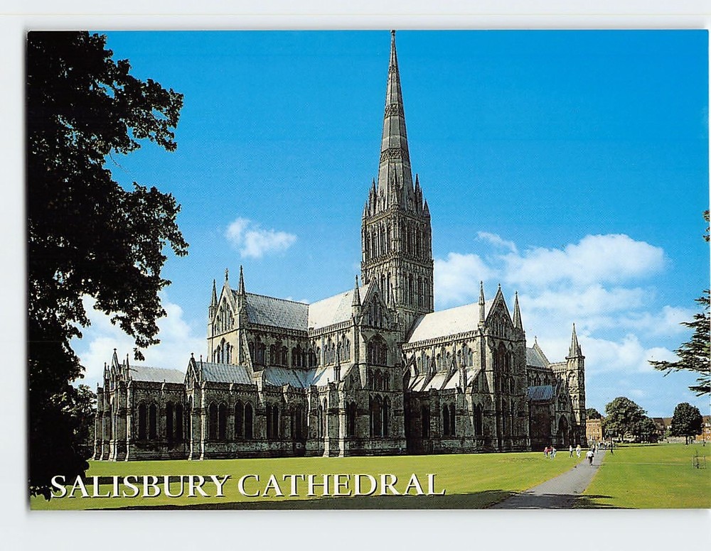 Postcard Salisbury Cathedral Salisbury England