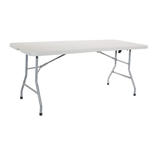 Portable Resin Folding Table for Picnics Camping and Outdoor Events