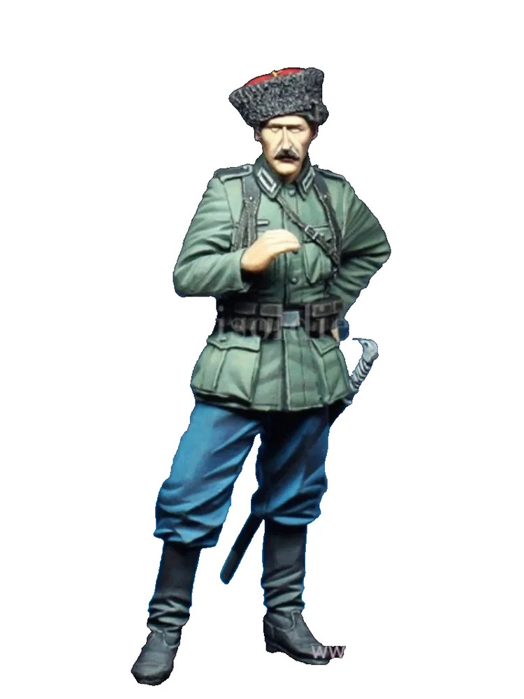 1/35 Military Cossack Soldier RESIN FIGURE MODEL KIT Unassembled Unpainted NEW