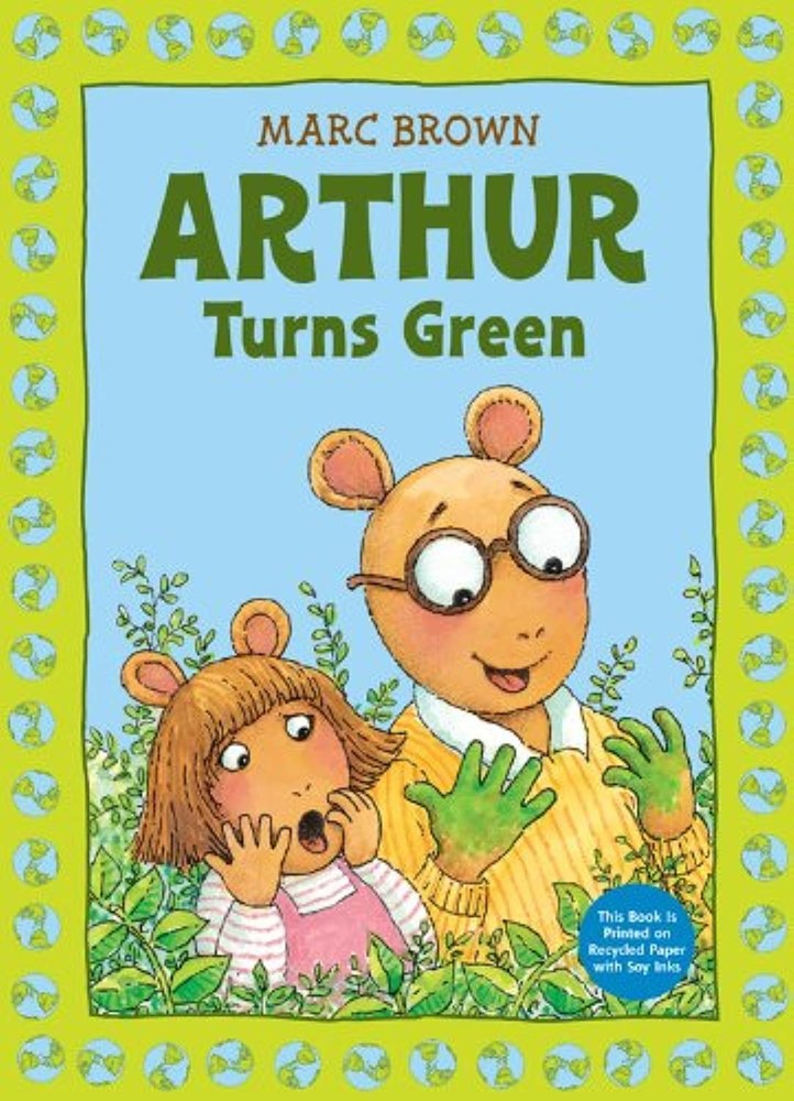 Arthur Turns Green (Arthur Adventures) by Brown