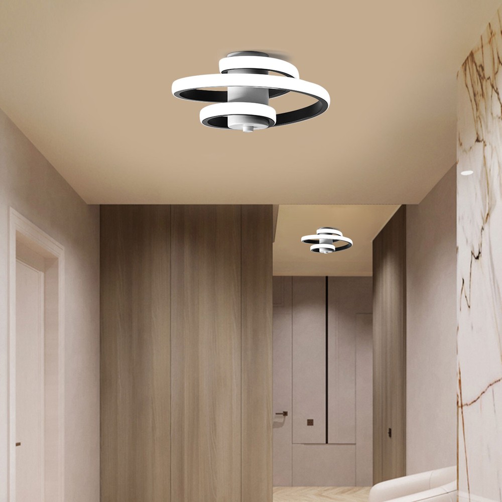 Modern LED Acrylic Flush Mount Chandelier for Bedroom & Living Room