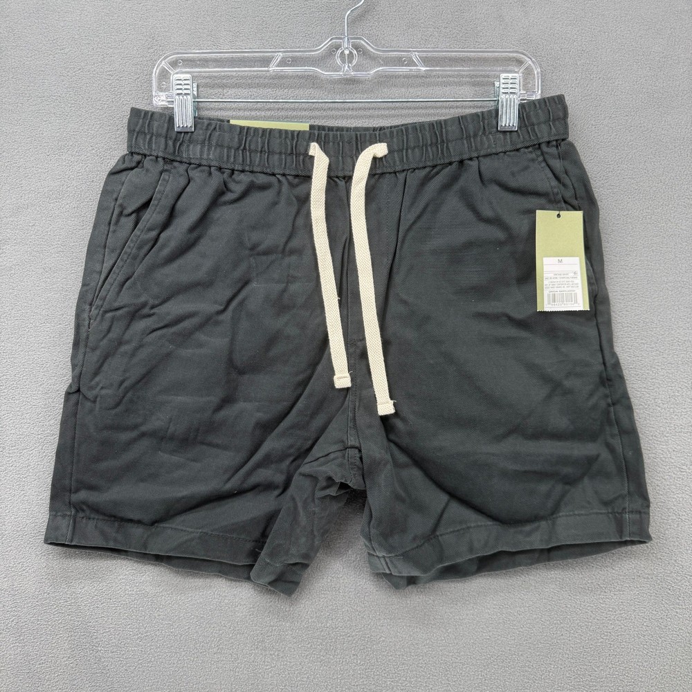 Goodfellow & Co Shorts Mens Vintage Pull-On Charcoal Gray 7