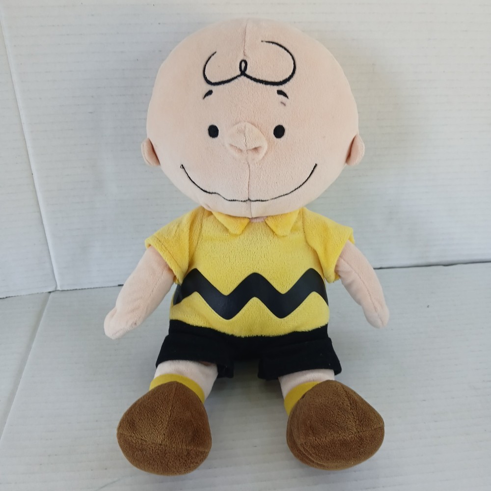 Kohls Cares Peanuts 14 Inch Charlie Brown Plush Stuffed Animal Toy 2019