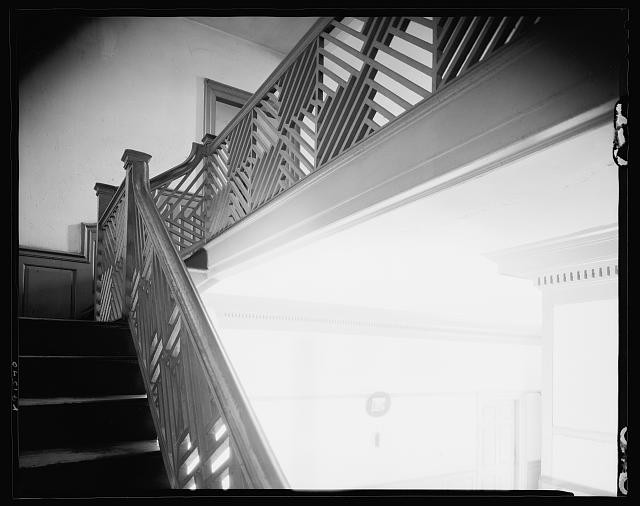Lower Weyanoke Weyanoke Charles City County Virginia 1930s Staircase Interior