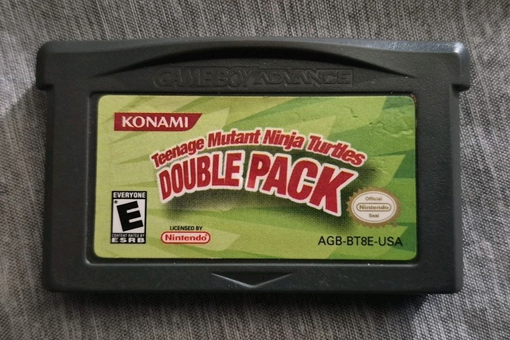 Teenage Mutant Ninja Turtles Double Pack (Nintendo Game Boy Advance, 2006)