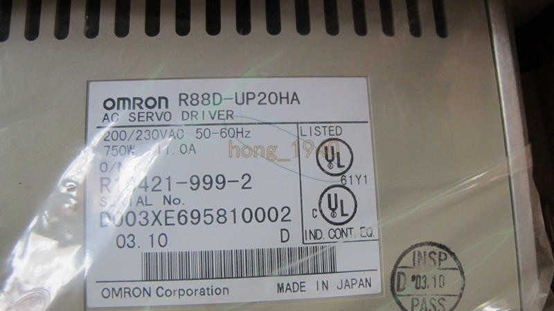 ONE NEW Omron R88D-UP20HA AC Servo Driver