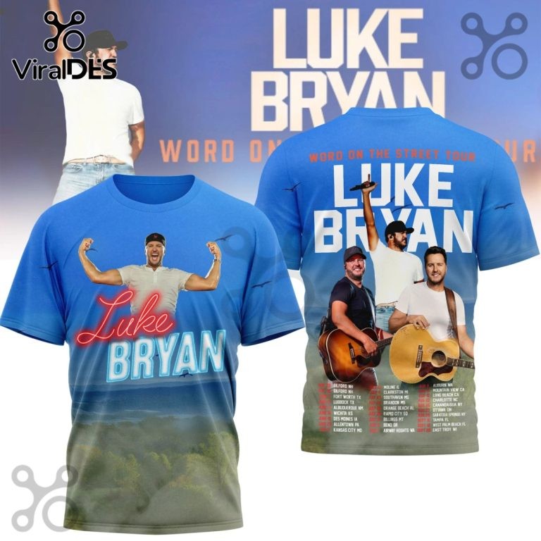 L*ke B*yan 2026 Tour Limited Edition 3D T-Shirt