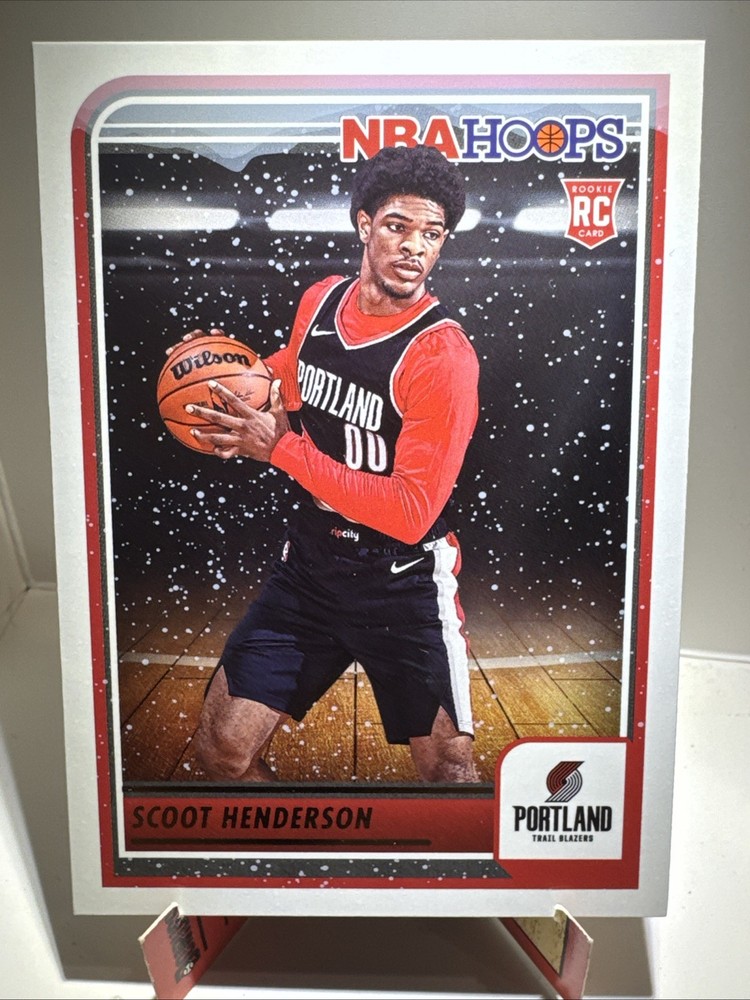2023-24 Panini NBA Hoops Winter Basketball #232 Scoot Henderson Rookie RC