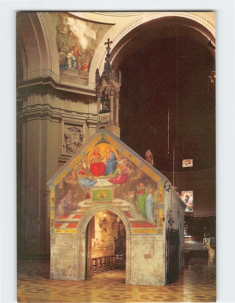 Postcard Basilica di Santa Maria degli Angeli Assisi Italy