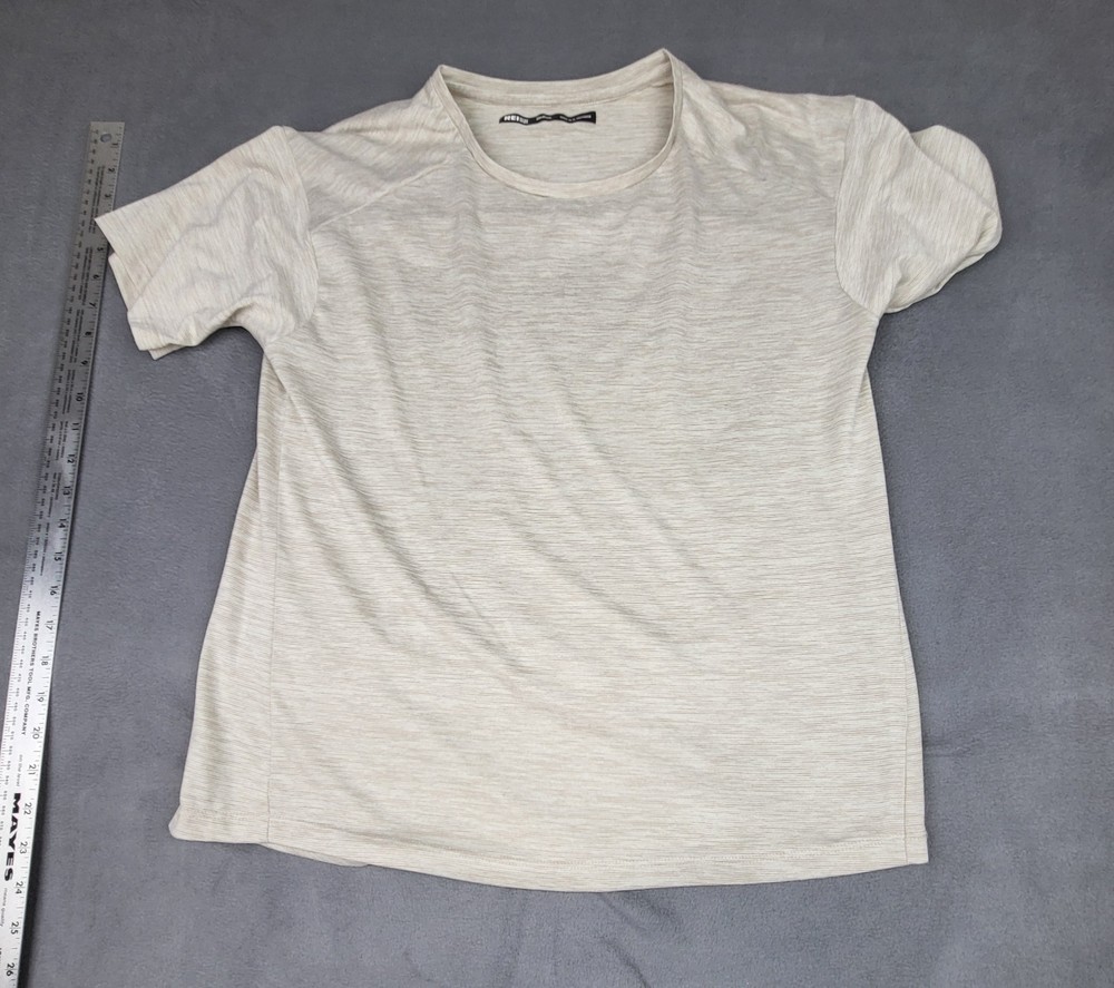REI Co-op Short Sleeve Athletic Shirt Womens Brown Top Hiking Performance Tee