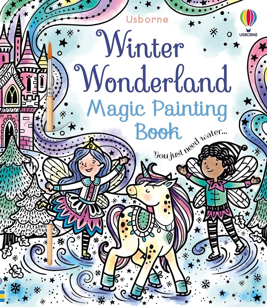 Winter Wonderland Magic Painting Book: A Winter and Holiday Book for Kids - A M,