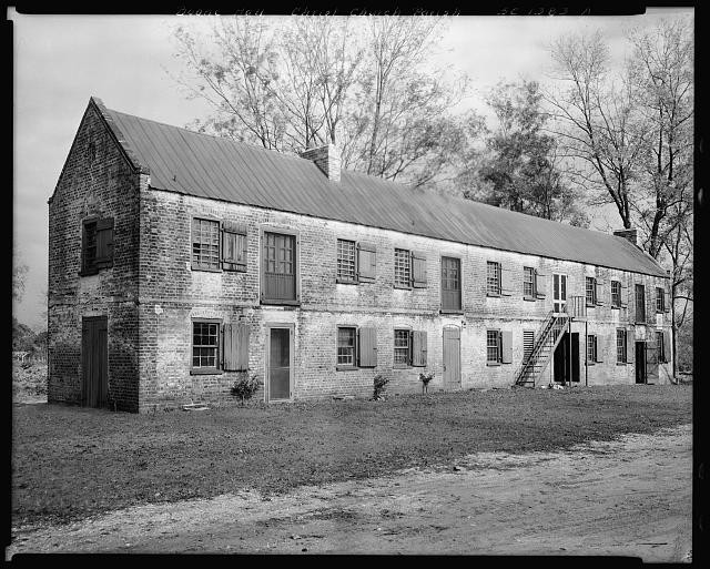 Mount Pleasant South Carolina Boone Hall 1938 Plantation House Slave Quarters