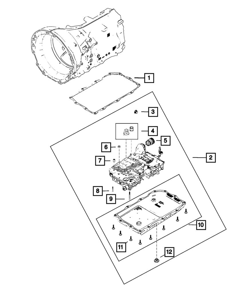 Genuine Mopar Valve Body Remanufactured R8261176AD