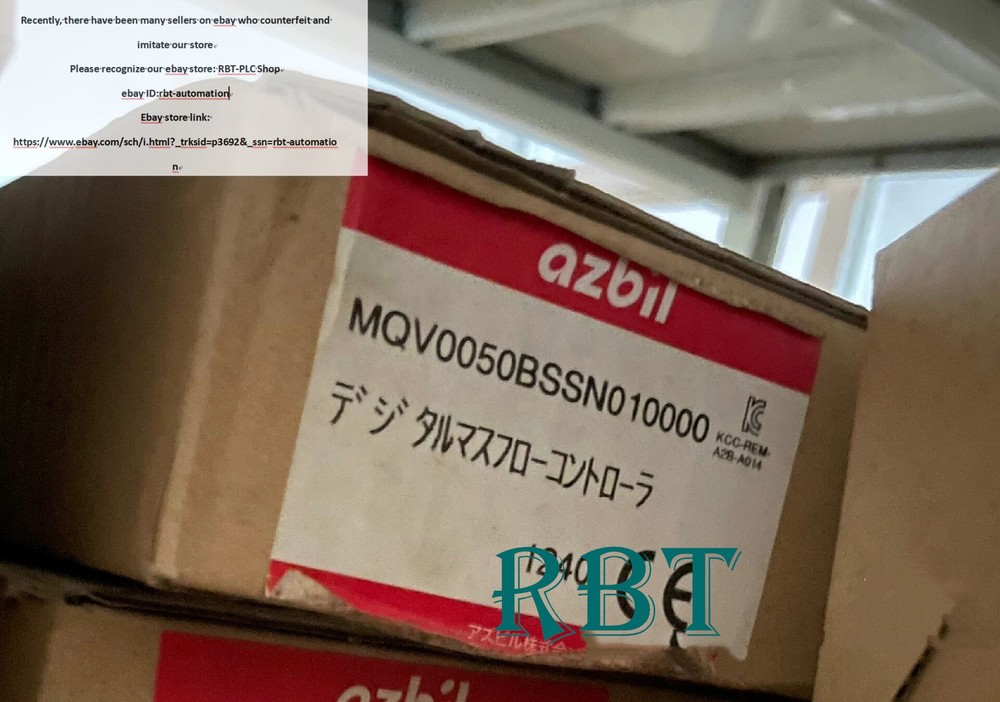 azbil MQV0050BSSN010000 Flow Meter Brand New