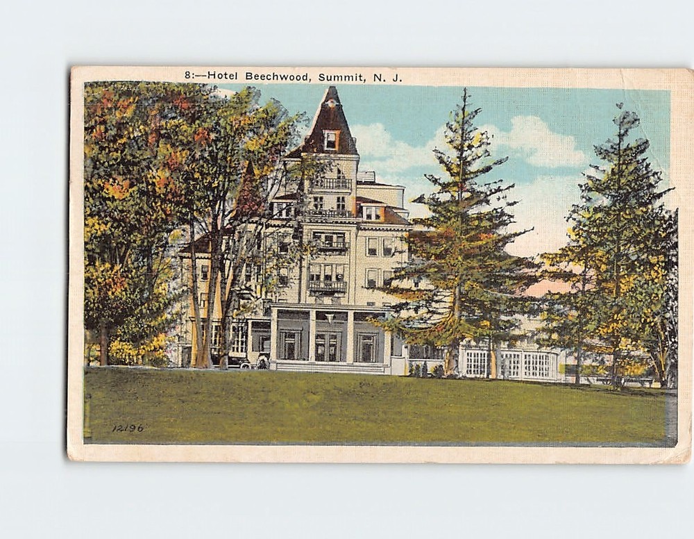 Postcard Hotel Beechwood Summit New Jersey USA