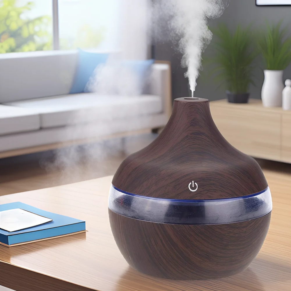 Summer Deals! Essential Oil Diffuser, 300Ml Small Cool Mist Humidifiers, Portabl