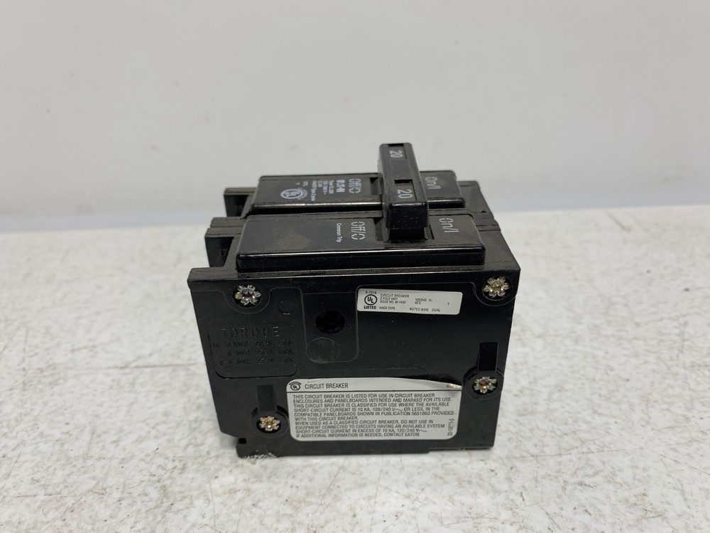 Eaton CL-220 Circuit Breaker 20A 2-Pole 120/240V
