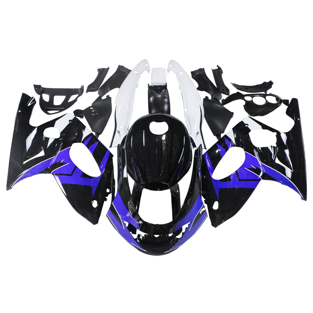 Blue Black White ABS Plastics Bodywork Fairings for YZF600R Thundercat 1997-2007