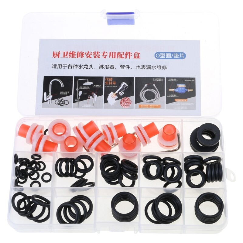 Rubber O Ring Seal Washer Oil Resistant Durable Plumbing Gasket