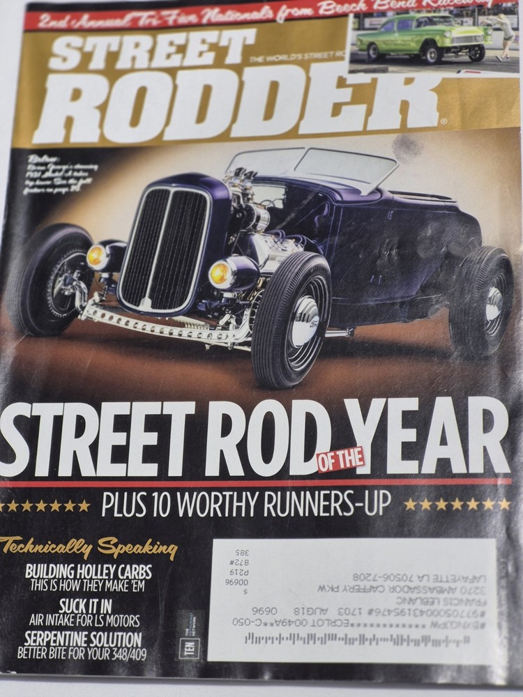 STREET RODDER Magazine March 2017 Volume 46 No 3 1931 Model A Hot Rod