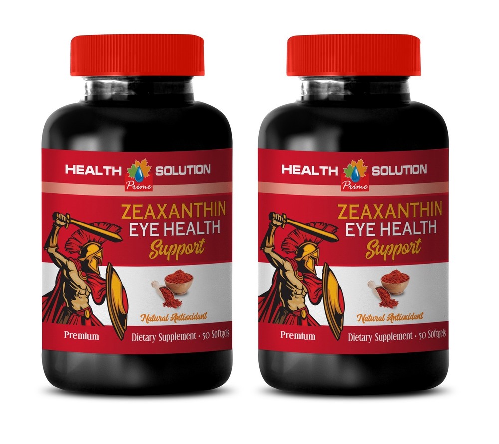 eye antioxidants - Zeaxanthin Eye Health - dietary vitamins 2 Bottles
