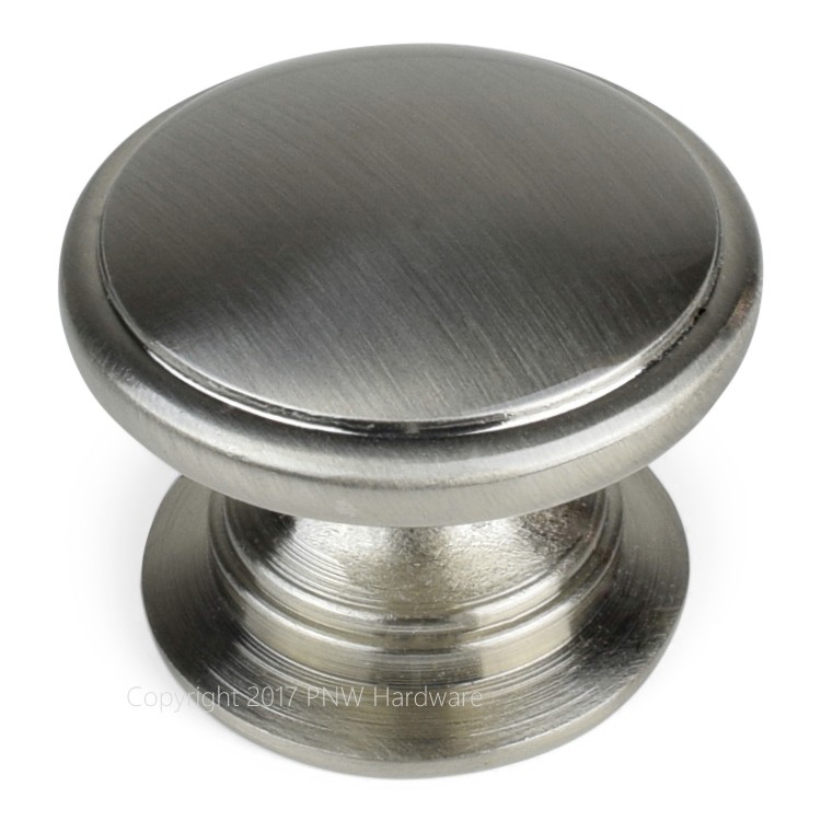 Jeffrey Alexander Durham Cabinet Knob Satin Nickel Hardware Resources 3980-SN