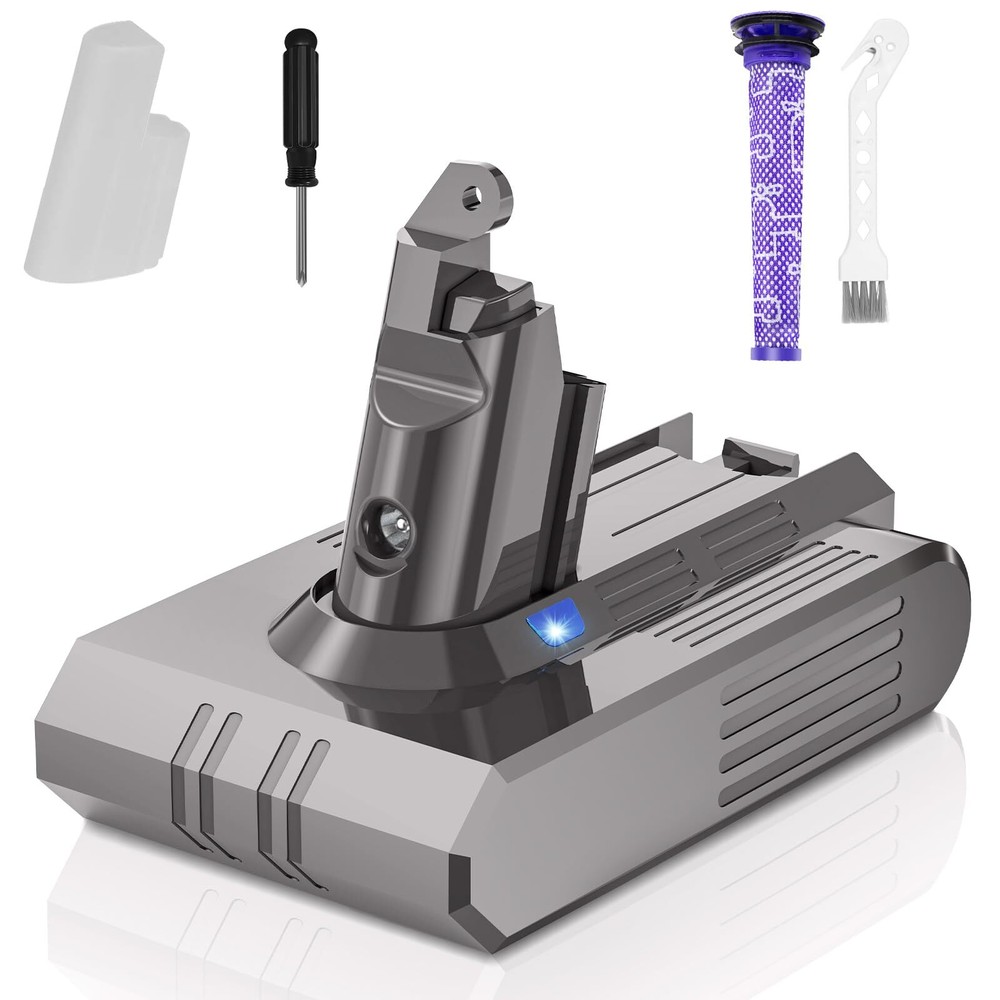 CHANJOYH V6 Battery Replacement 6.0Ah 21.6V Lithium ion Battery Compatible wi...