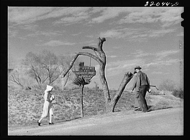 Weslaco,Texas,TX,Hidalgo County,Farm Security Administration,FSA Camp,1942,1