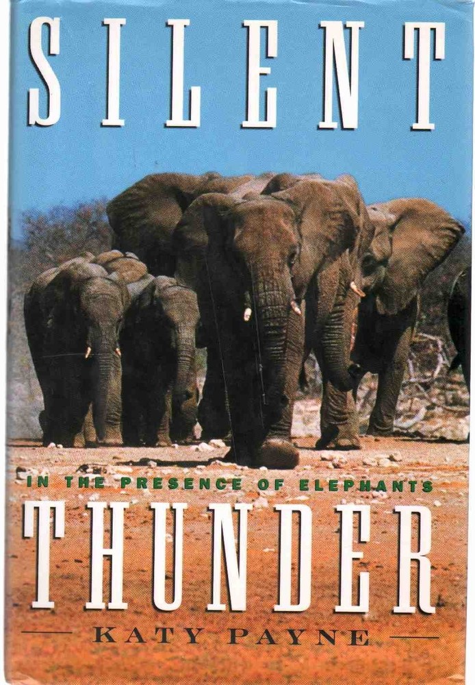 SILENT THUNDER: In the Presence of Elephants - hardcover Payne, Katy
