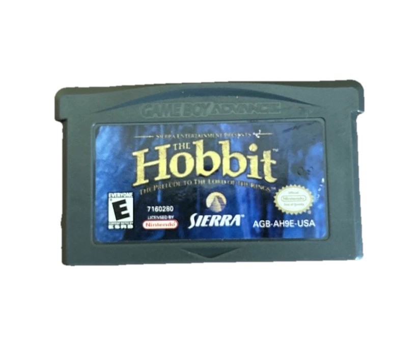 The Hobbit Nintendo Game Boy Advance 2003 Tested Working