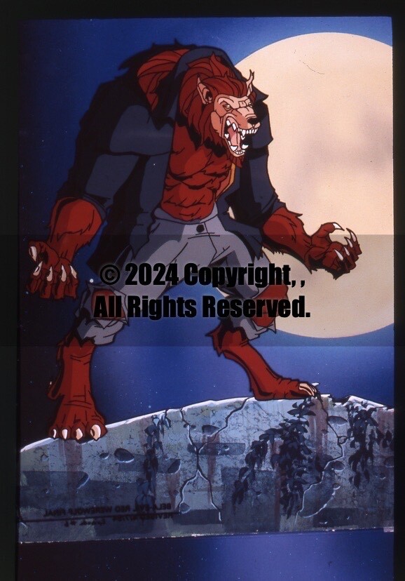 MONSTER FORCE PRESS KIT ORIGINAL VINTAGE 35mm SLIDE TRANSPARENCY 401 PHOTO