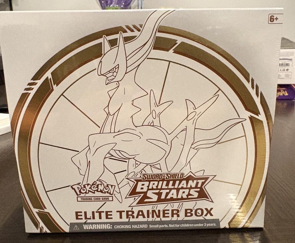 Pokémon Brilliant Stars Elite Trainer Box (ETB) – Factory Sealed