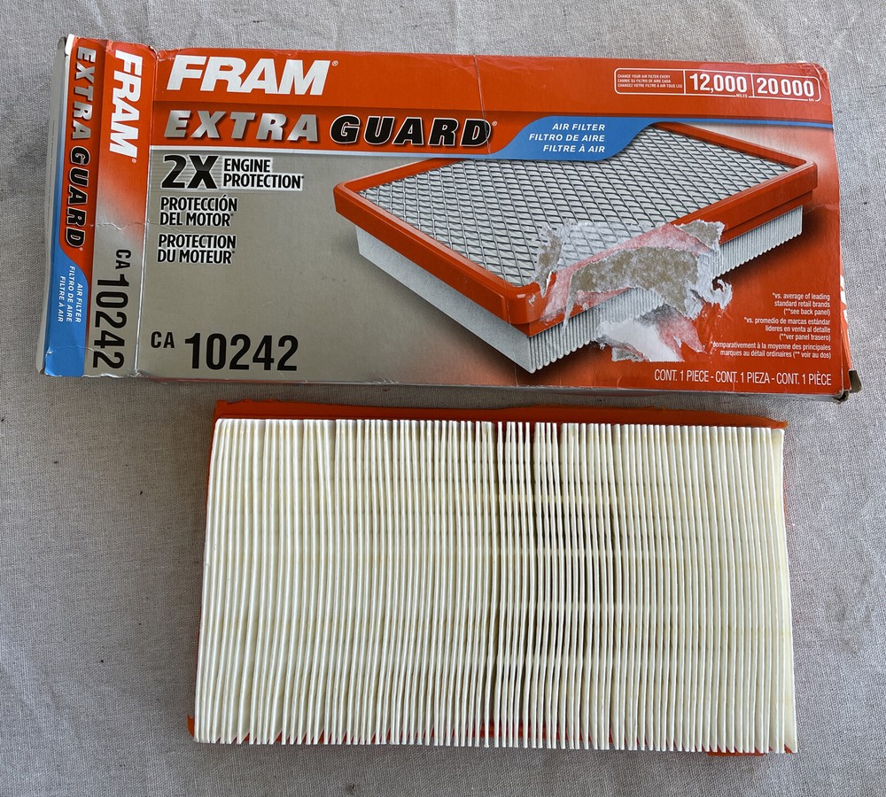 FRAM CA10242 High-Performance Extra Guard Engine Air Filter