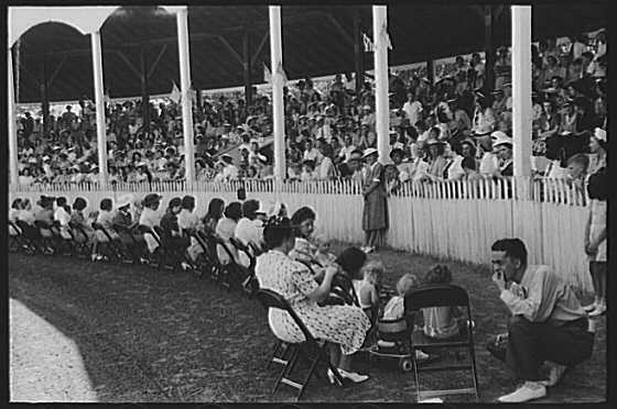 Shelby County Horse Show & Fair,Shelbyville,Kentucky,KY,August 1940,FSA,38