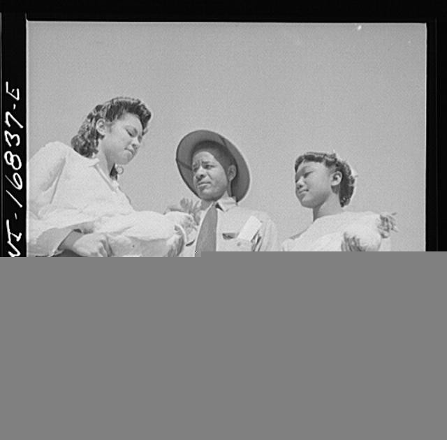 Photo:Daytona Beach Florida Bethune-Cookman College Students 1940s