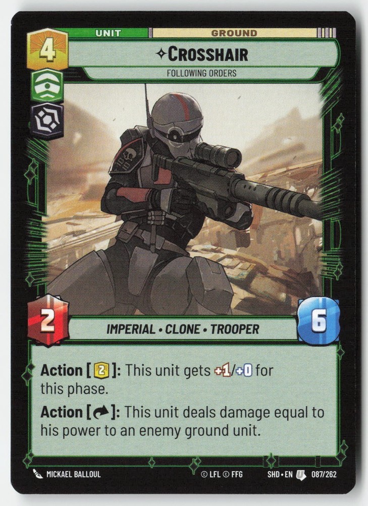 SWU - Crosshair SHD 087 Non-Foil