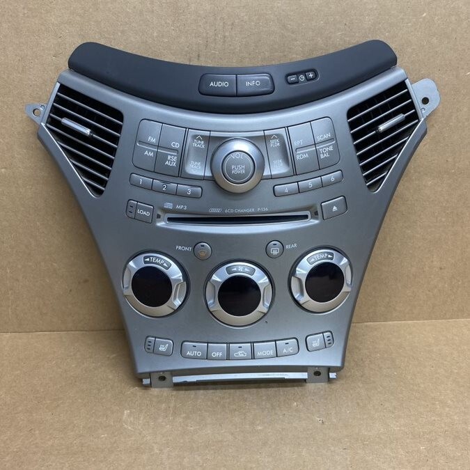 2006 2007 2008 2009 Subaru Tribeca Radio CD Player AC Climate Panel OEM Heater