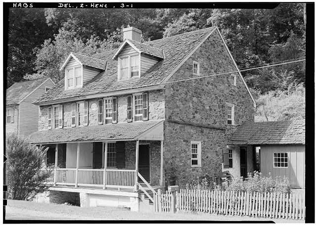 Wilmington Delaware Charles I Du Pont House 1930s Henry Clay Village House
