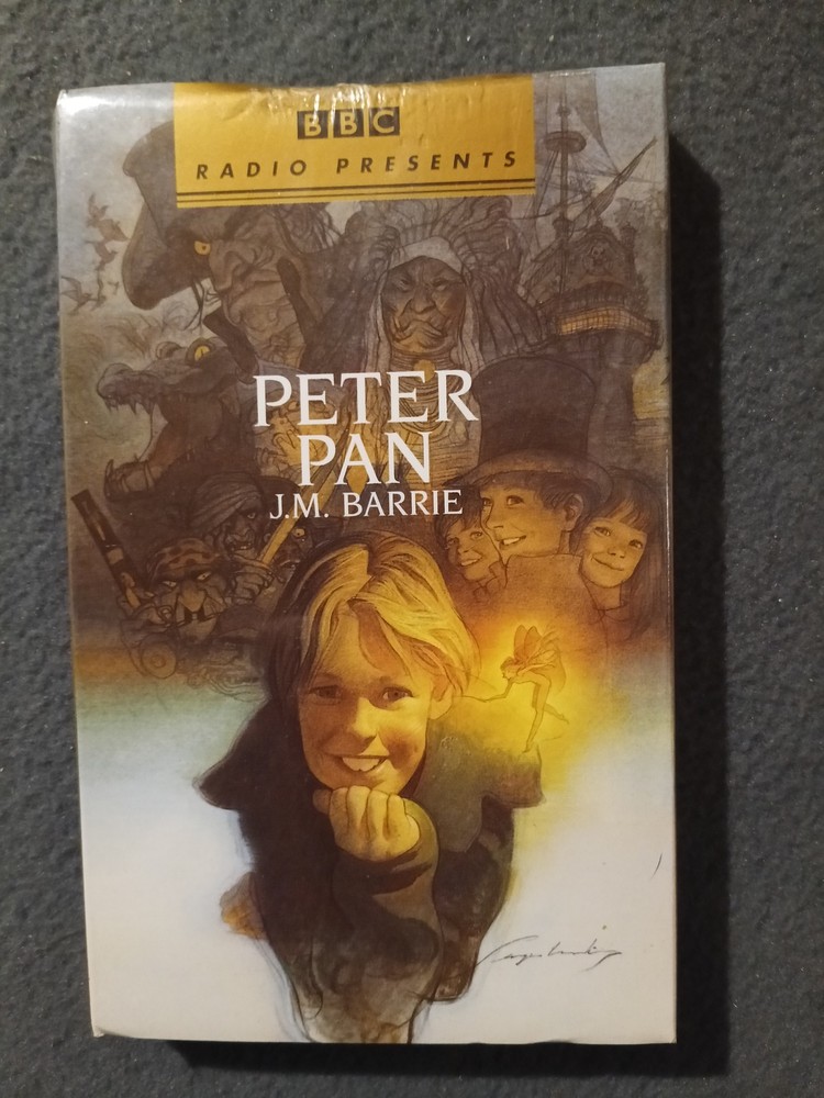 BBC Radio Presents Peter Pan J.M. Barrie Audiobook 2 Cassettes NEW SEALED