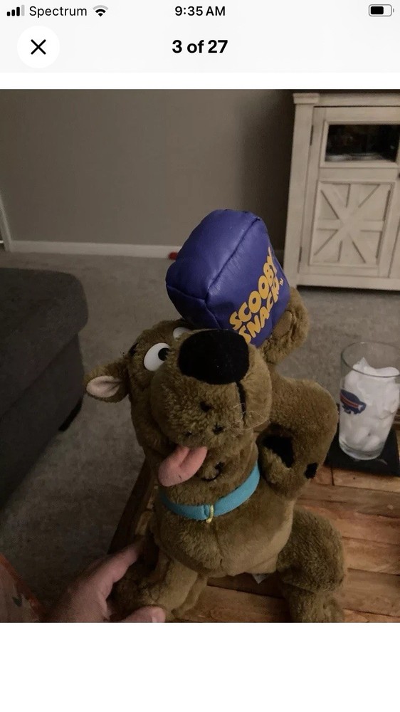 Scooby-Doo! Scooby Snacks 12” Plush w/ Tag - Hanna Barbera