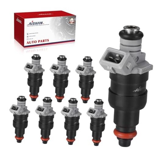 8PCS Fuel Injectors 1 Hole Compatible with Dodge for Ram 1500 2500 3500 B1500