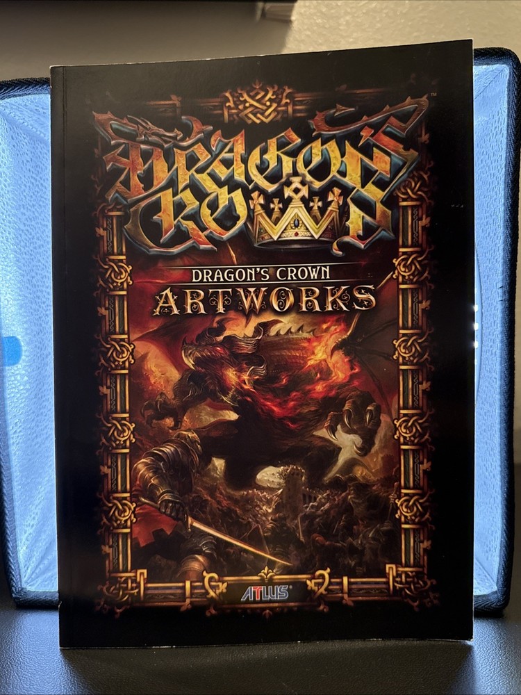 Dragon's Crown Artworks Softcover Limited Edition Art Book Atlus 2013